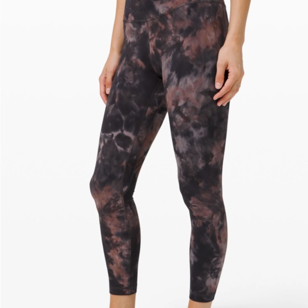 Lululemon tie dye align legging